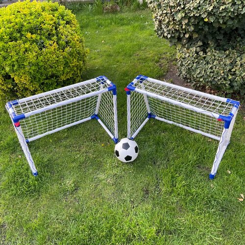 My Hood 308219 set de porți de fotbal și mingeTarge t Sport Junior, 3 buc