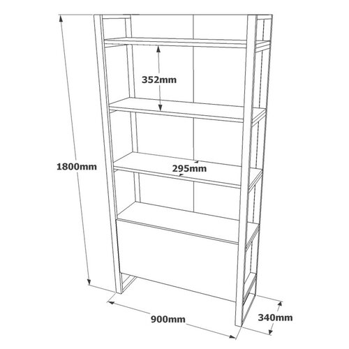 Muge Atlantic Pine polc