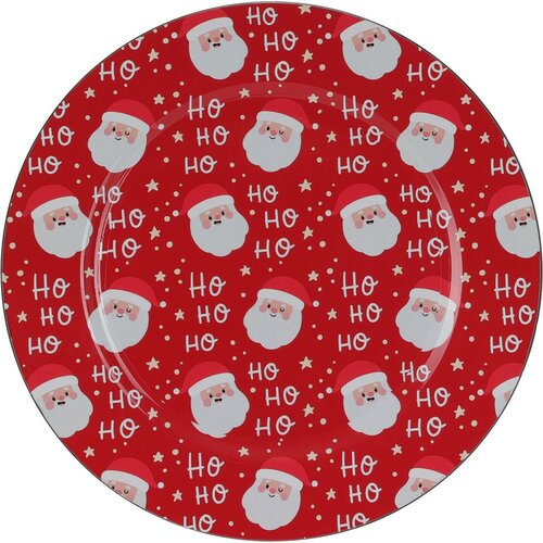 EH Karácsonyi műanyag süteményestányér