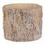 Obal na květiny imitace dřevěné kůry, 24 x 23x 18 cm, beton