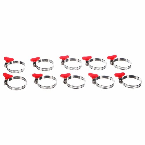 Sixtol Hadicová spona s motýlkem MECHANIC CONNECT32-44 mm, 10 kos