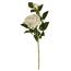 Umelá kvetina Čajová ruža biela, 47 cm