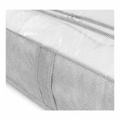 Compactor Niedrige Textil-Aufbewahrungsbox  Boston, 107 x 46 x 16 cm, Grau
