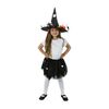 Costum vrăjitoare Rappa Tutu - fustă, pălărie