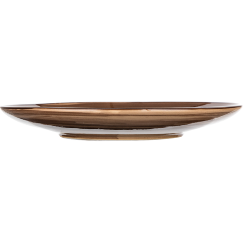 Banquet Set mit 6 Desserttellern Palas, 21,5 cm, braun