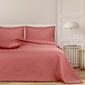 AmeliaHome Přehoz na postel Meadore růžová, 220 x 240 cm
