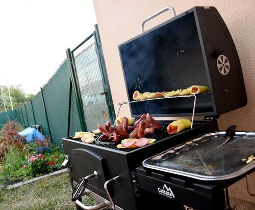 Cattara 13040 Holzkohlegrill Royal, 102 x 60 x 106 cm