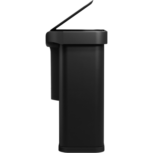 Simplehuman Bezdotykový koš s hlasovým senzorem na tříděný odpad 58 l, černá