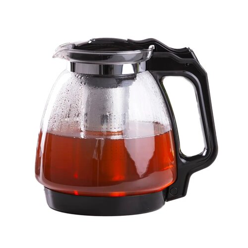 Ceainic din sticlă Altom cu infuzor 2,3 l,negru