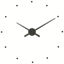 Nomon OJ настінний годинник, чорний
