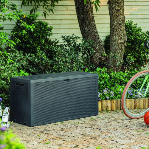 Keter Záhradný úložný box Emily, 270 l, antracit
