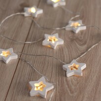Instalație luminoasă DecoKing Led Steluțe din lemn Instalație luminoasă DecoKing Led Steluțe din lemn