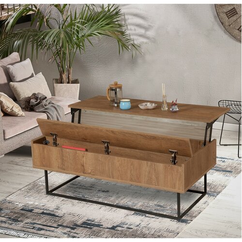 Couchtisch Est Walnut and Black