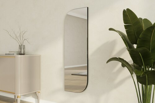 Zrcadlo Arni Black 40 x 120 cm