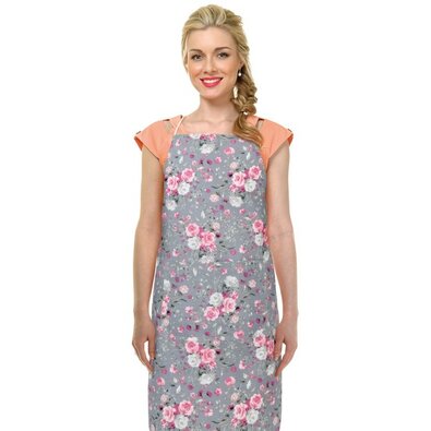 Bellatex Zástera Adéla Flowers rose pink 67 x 84cm