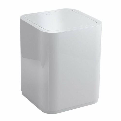 GEDY 630922 Seventy smetnjak z odklopnim pokrovom,8 l, bel