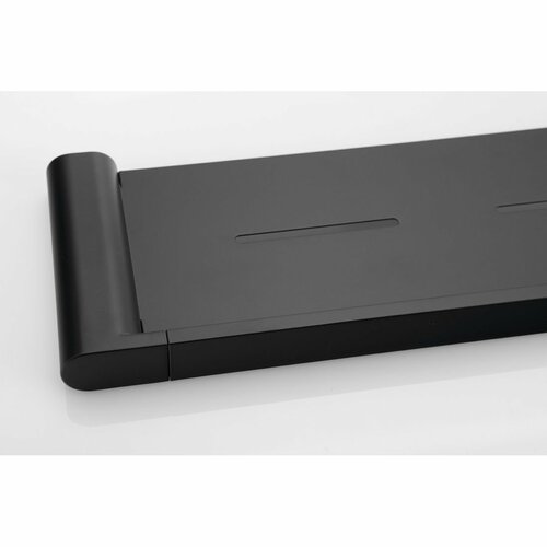 SAPHO RF016/15 Flori Wandregal 50,8 x 2,5 x 12,7 cm, schwarz matt