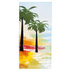 4Home Plážová osuška Palmy, 75 x 150 cm