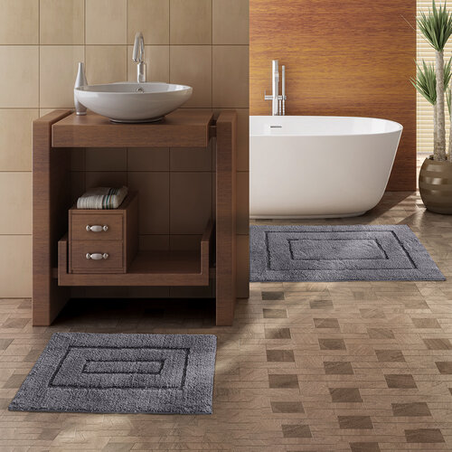 4Home Badematten-Set Retta, 50 x 60 cm, 60 x 100 cm