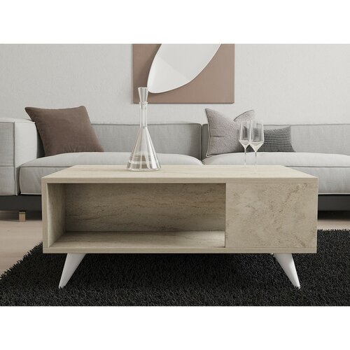 Yuka Travertine dohányzóasztal