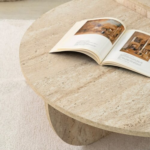 Couchtisch Podium Travertine