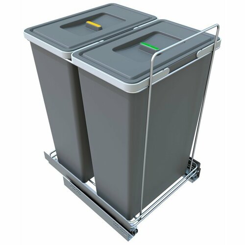 Elletipi Coș de gunoi încorporabil ECOFIL, 35 + 35l