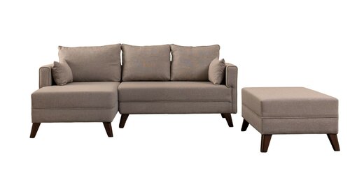 Sofa narożna Bella Narożnik Lewy 2 Kremowy