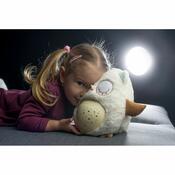 Teddies Usínáček Sovička se zvukem a světlem, 25 cm