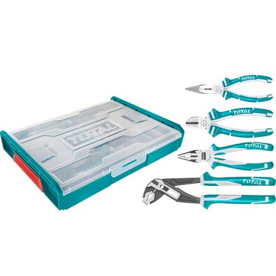 Set de clești cu pârghie mare Total Tools , 4 buc.