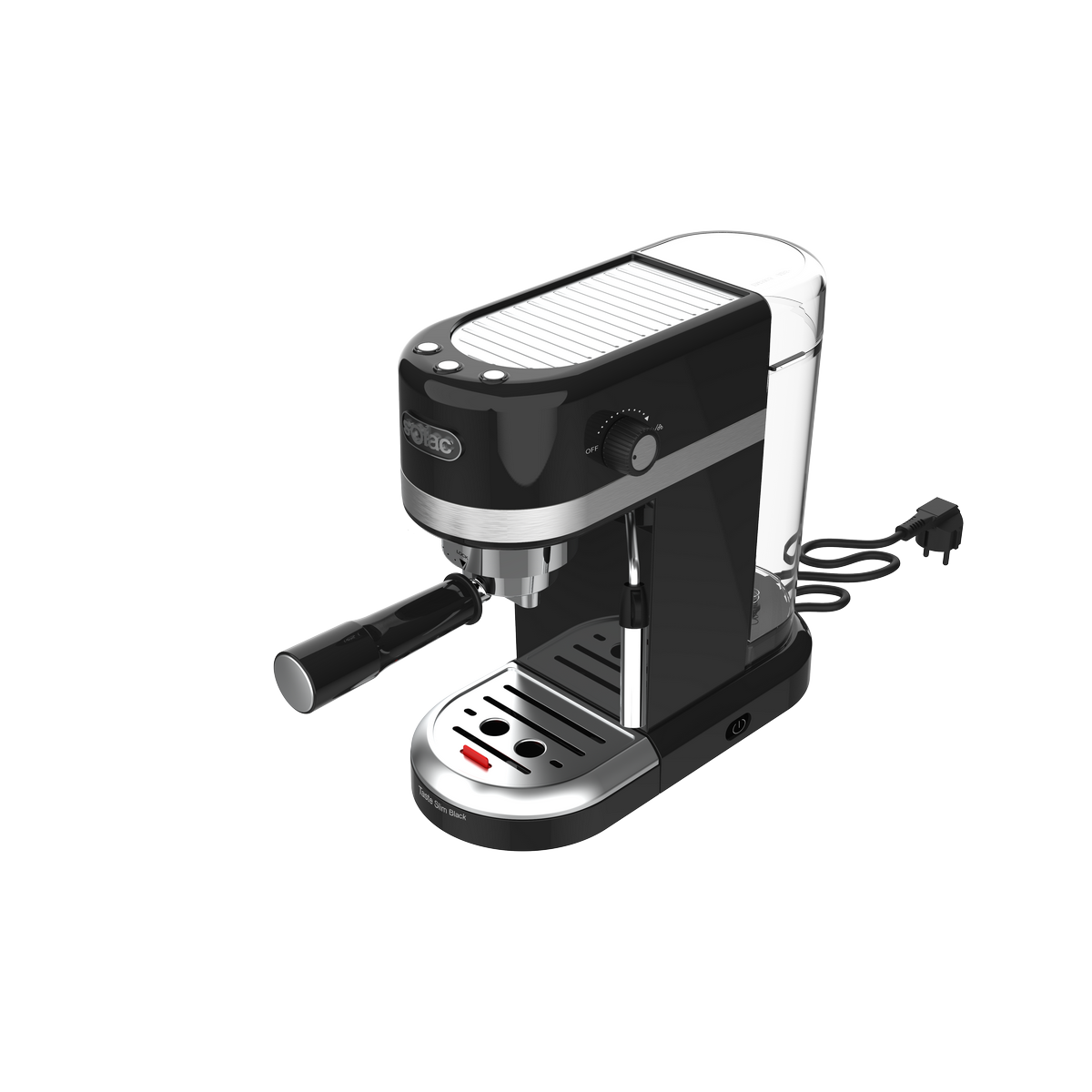 Solac CE4510 eszpresszó Taste Slim Fekete termék 2. képe