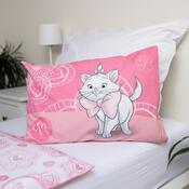Detské bavlnené obliečky do postieľky Marie Cat 02, 100 x 135 cm, 40 x 60 cm
