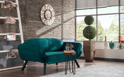 Canapea extensibilă Genzo Petrol Blue