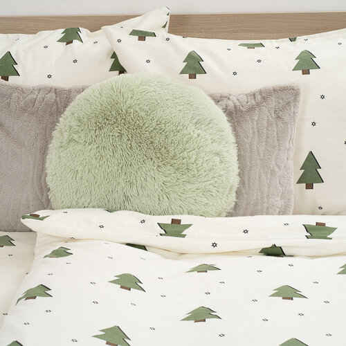 4Home Flanelowa pościel Little Trees, 140 x 200 cm, 70 x 90 cm