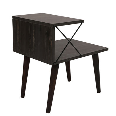 Приліжкова тумбочка Cross Dark Brown