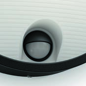 Philips 17297/30/16 Venkovní nástěnné LED svítidlo s čidlem Yarrow 21 cm, černá