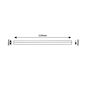 Rabalux 78051 oświetlenie nablatowe LED Band 2, 113,5 cm, czarny