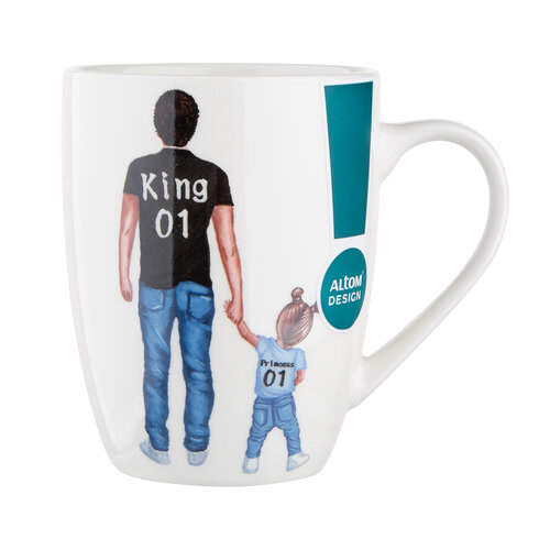 Altom Porcelanasti vrč King - girl, 300 ml