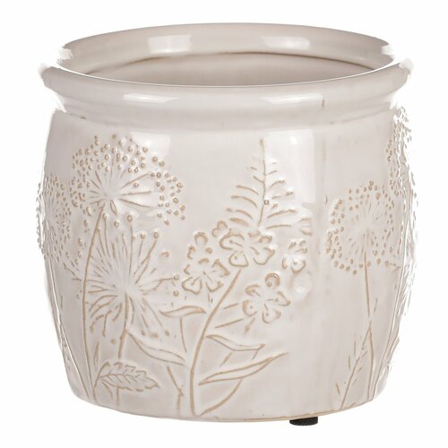 Husă pentru flori Flores, 14 x 12 x 14 cm,ceramică