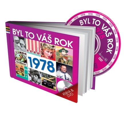 Byl to váš rok 1978, DVD a kniha, vícebarevná