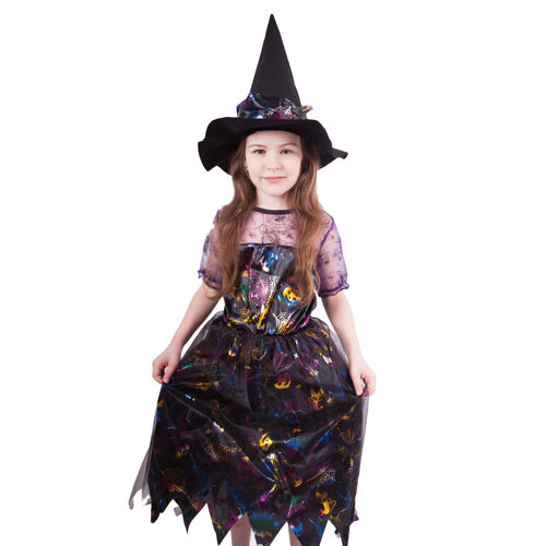 Rappa Costum pentru copii Witch, mărimea 2.5 mm,w. S