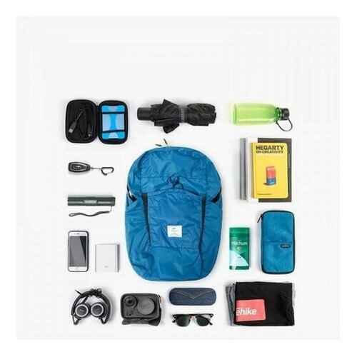Naturehike összehajtható utazó hátizsák 22 l, kék
