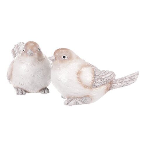 Zimska dekoracija Ptáček, 14 x 9 x 8 cm, poliresin