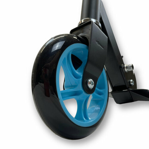 My Hood 505162 összecsukható roller 145, fekete és türkizkék