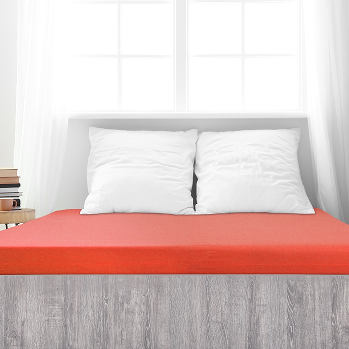 4Home Ideál frottír lepedő eper, 140 x 200 cm, piros, 140 x 200 cm akciós termékkép 1