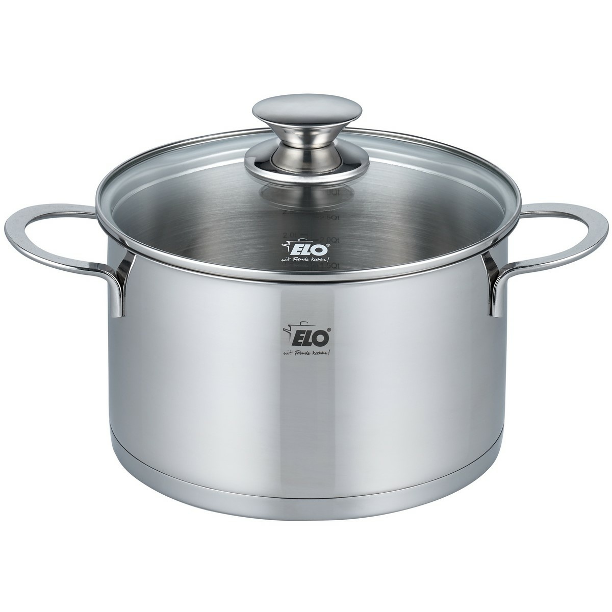 Elo 72550 Garnek ze stali nierdzewnej Galant 20cm, 3,4 l, 3,4 l