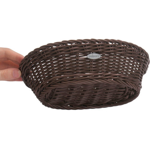 Westmark Namizni ovalni košarica 23,5 x 16 x 6,5cm, rjava