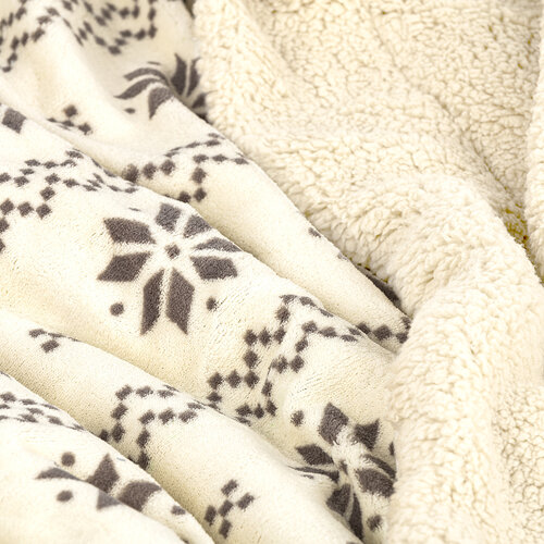 Pătură 4Home Nordic, imitație blăniță, bej, 150 x 200 cm