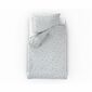 Lenjerie de pat din bumbac Nordic Danica alb , 140x 220 cm, 70 x 90 cm