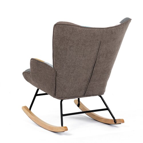 Hojdacie kreslo PW2, patchwork