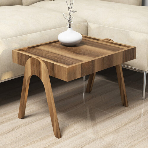 Beistelltisch Roma Walnut, 3 Stück